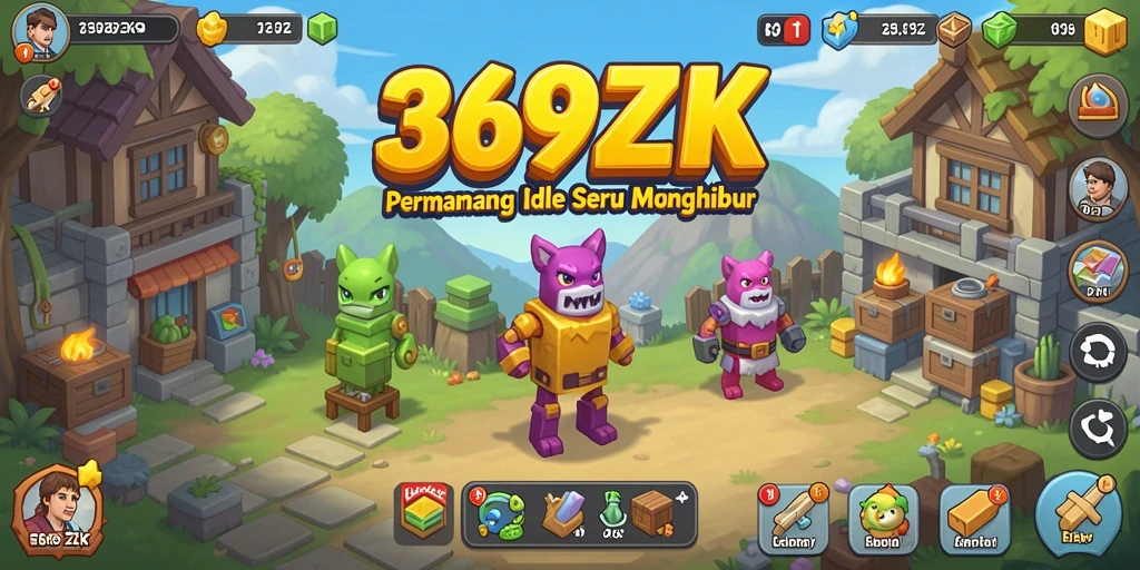 Screenshot menampilkan gameplay seru di 369ZK.
