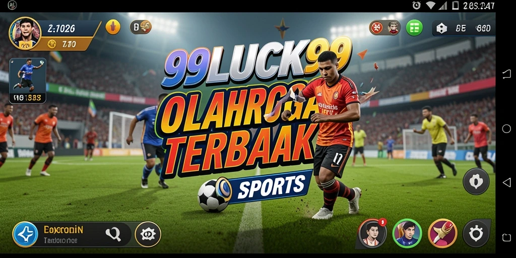 Screenshot 99LUCK99 menampilkan gameplay olahraga yang seru dan kompetitif.