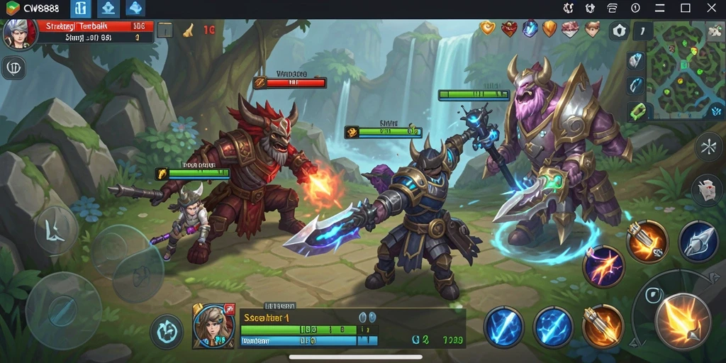 Tampilan gameplay <strong>CW8888</strong> yang mendebarkan dan penuh strategi.