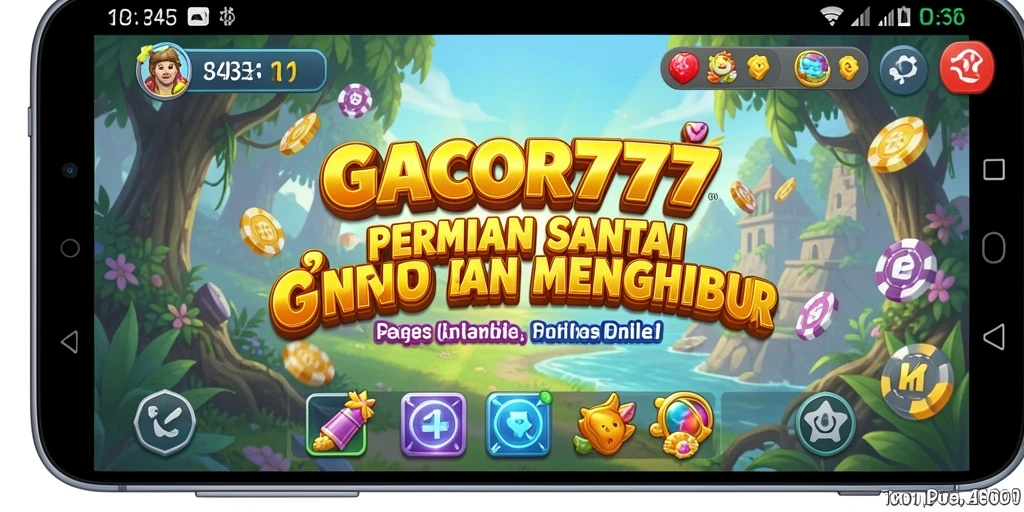 Tampilan gameplay GACOR777 yang memukau dan seru.