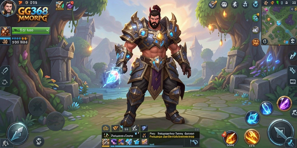 Tangkapan layar dari gameplay seru GG368 yang menunjukkan pertarungan epik.