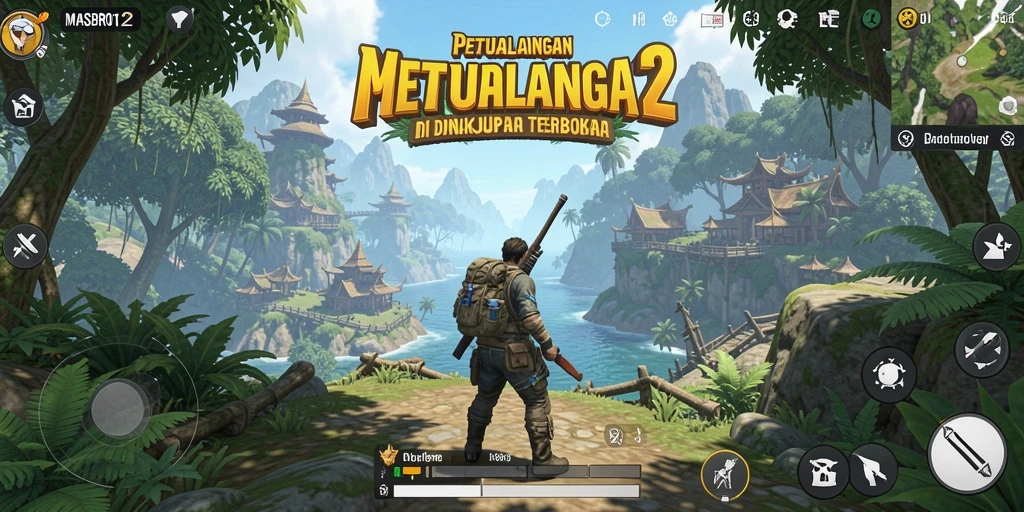 Tampilan menarik dari gameplay Open World MASBRO12.