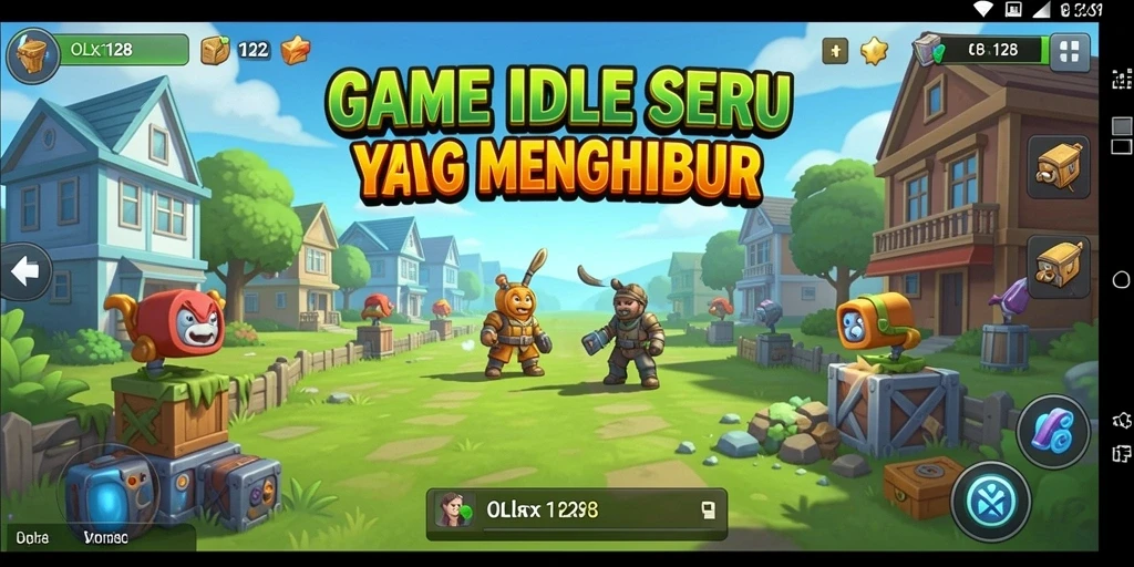 Tampilan gameplay OLX128 yang menarik dan menyenangkan.