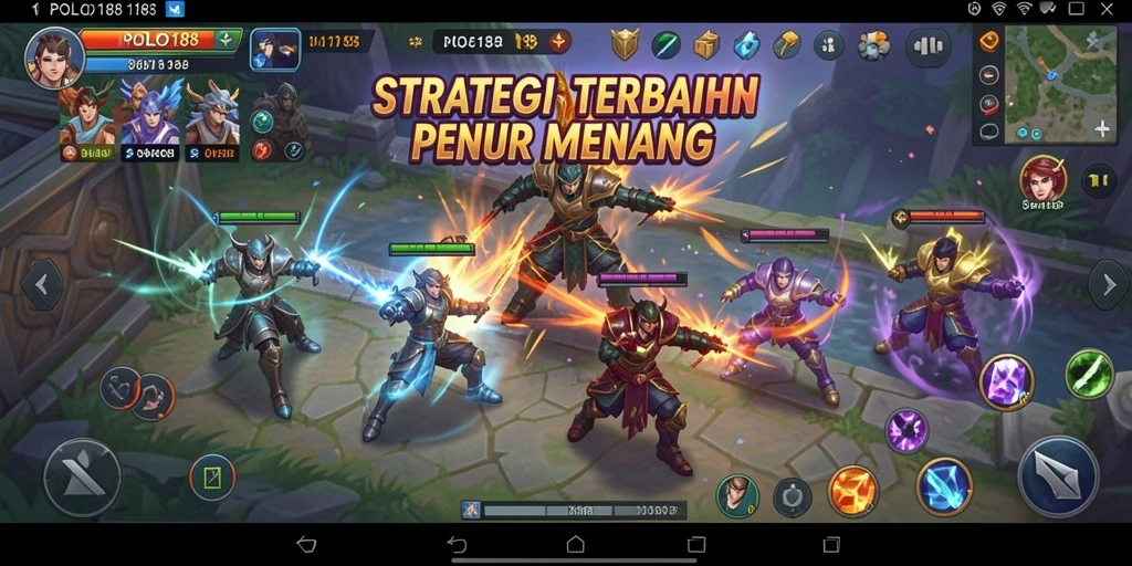 Tampilan gameplay seru dan mendebarkan dari POLO188.