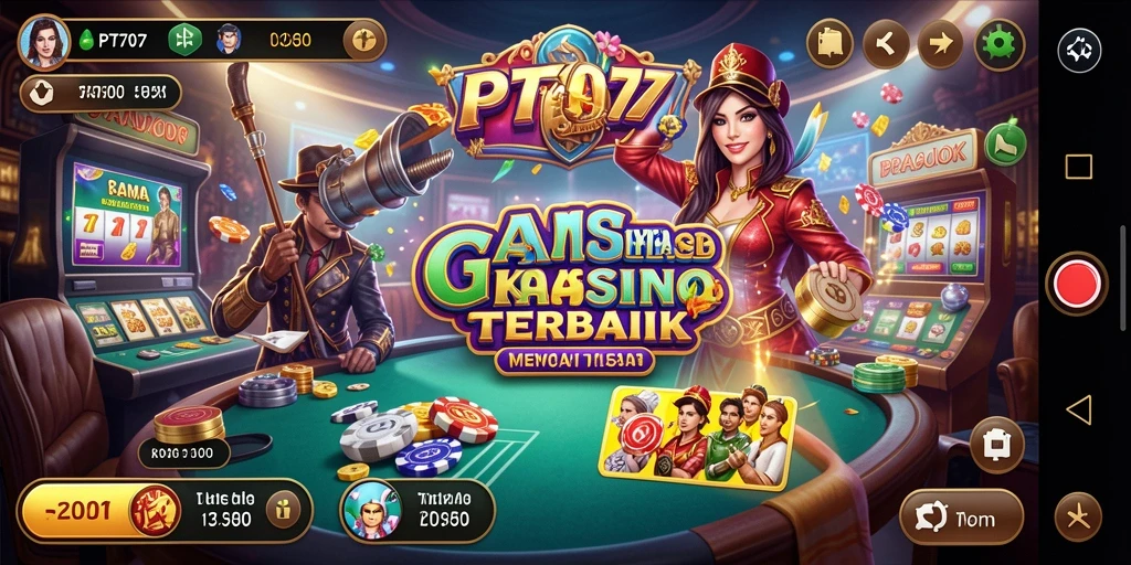 Tampilkan gameplay mendebarkan dari PT707 yang penuh warna.