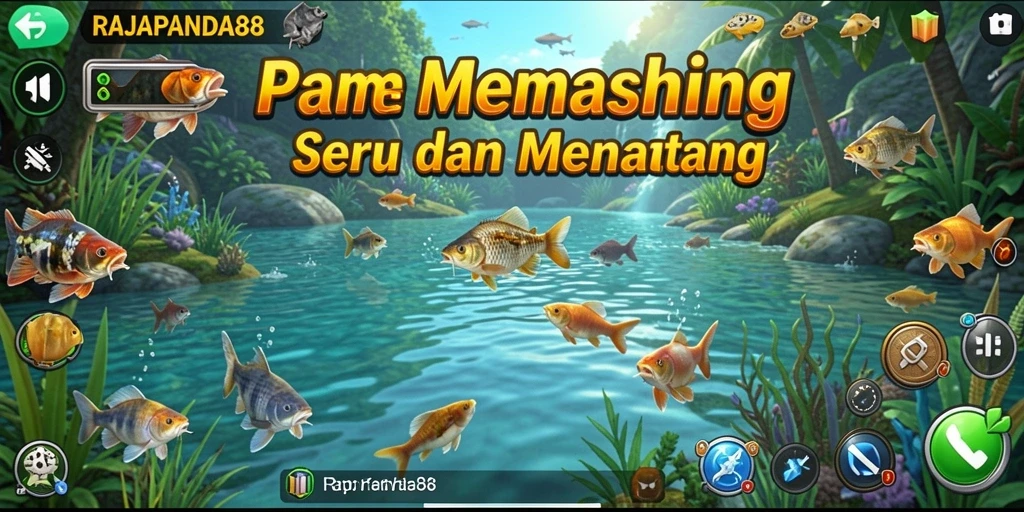 Tangkapan ikan yang menakjubkan dalam RAJAPANDA88.