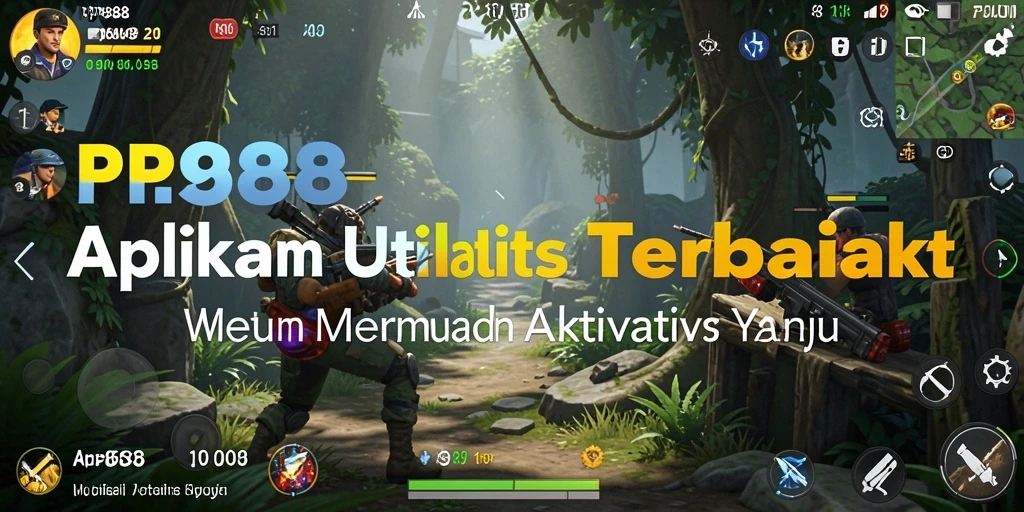 Tangkapan layar utama RP888 dengan tampilan antarmuka pengguna yang intuitif.