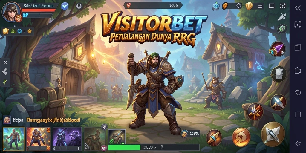 Tangkapan layar gameplay RPG yang mendebarkan dan penuh aksi.